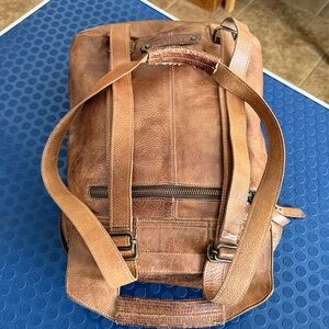 Elegant Brown Women's Backpack